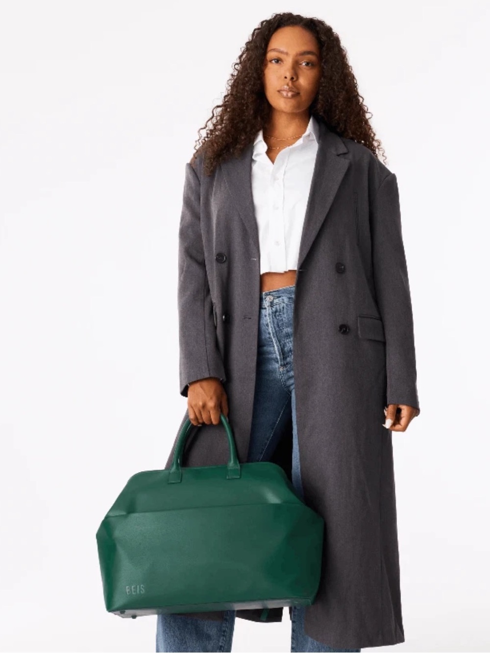 BEIS x Wicked weekender bag limited edition  Green Travel Duffle Bag Carry on